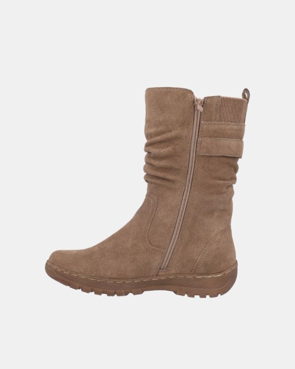 Botas Altas Mulher CORONEL TAPIOCCA Taupe T579 5