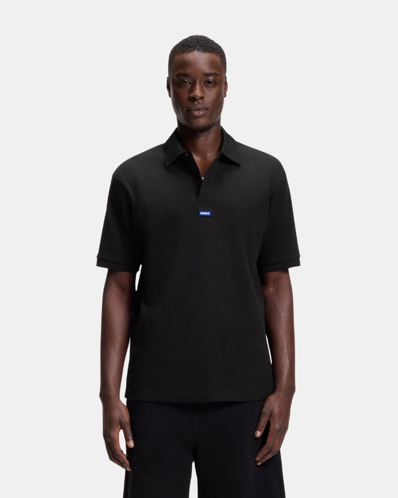 Camisetas Manga corta Polos Hombre HUGO Negro 50564309 NOLITOS