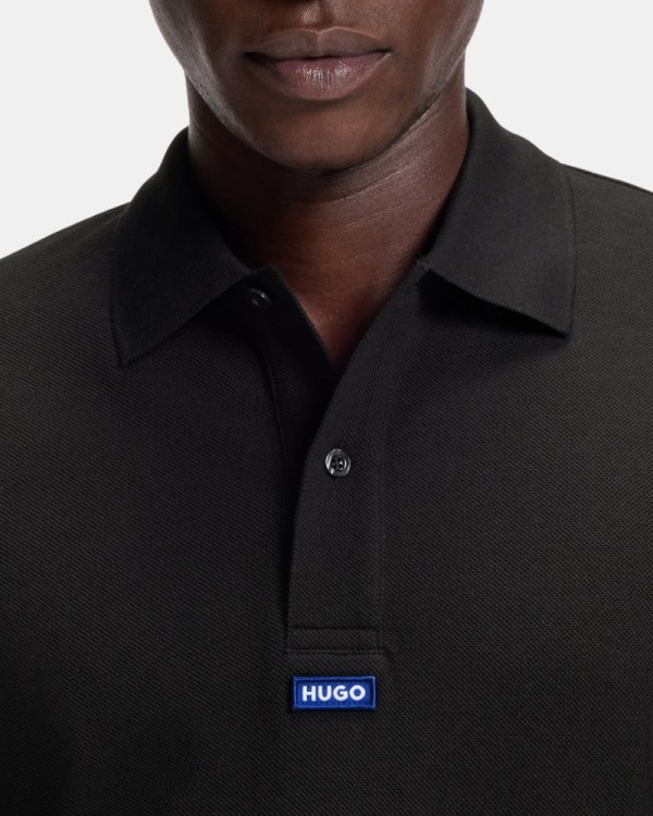 Camisetas Manga corta Polos Hombre HUGO Negro 50564309 NOLITOS