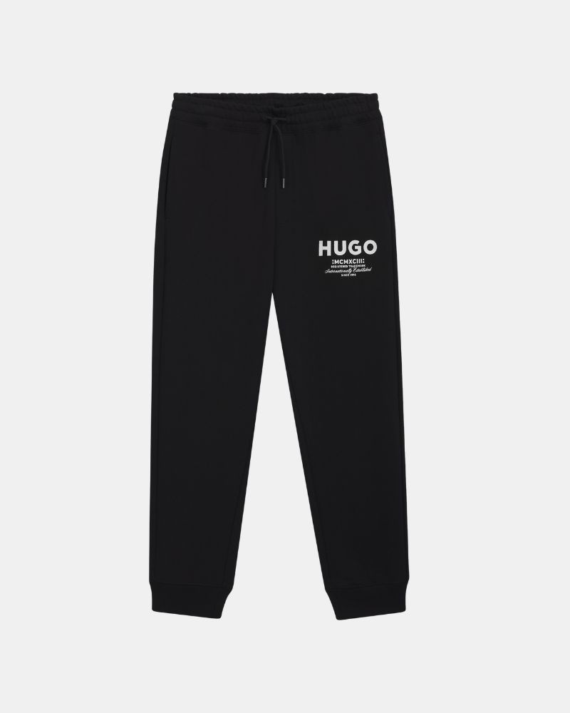 Pantalones Largos Chándal Hombre HUGO Negro 50510734 NEVEZ