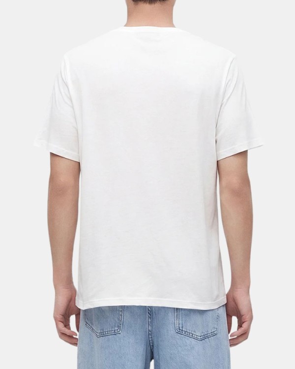 Camisetas Manga curta Homem MICHAEL KORS Branco CT6531IFV4 SPLIT VICTORY LOGO