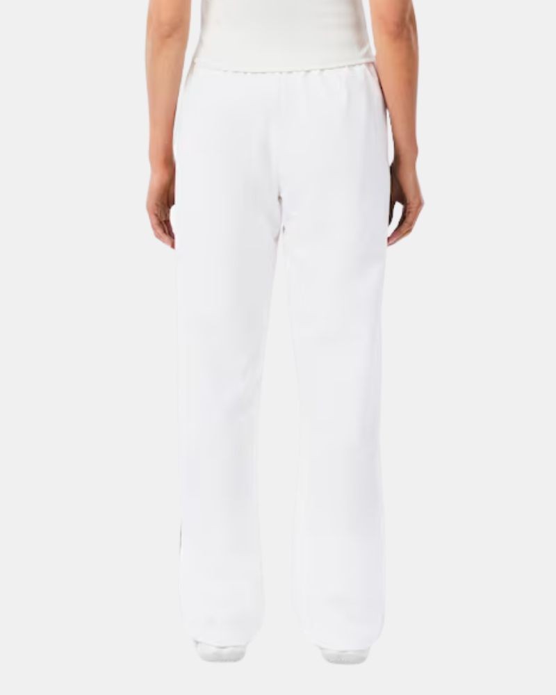 Pantalones Largos Chándal Mujer LACOSTE Blanco XF6619
