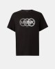 Camisetas Manga corta Hombre MICHAEL KORS Negro CT6531IFV4 SPLIT VICTORY LOGO