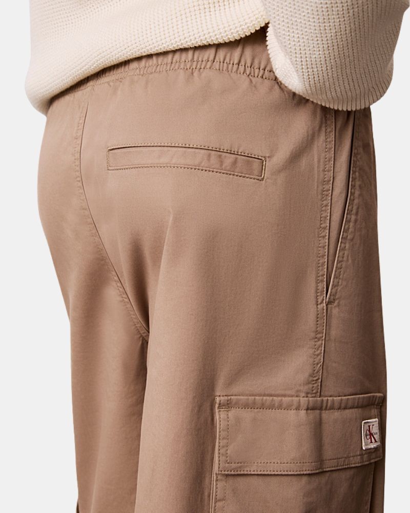 Calças Compridas Homem CALVIN KLEIN Taupe LV040EM616HMT