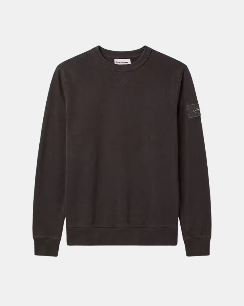 Jersey Manga larga Hombre CALVIN KLEIN Negro LV04RJ200G8MN