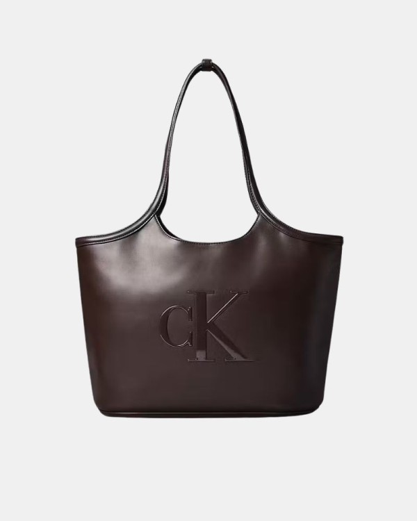 Bolsos Shopper Mujer CALVIN KLEIN Marrón LV04F3562GBAL
