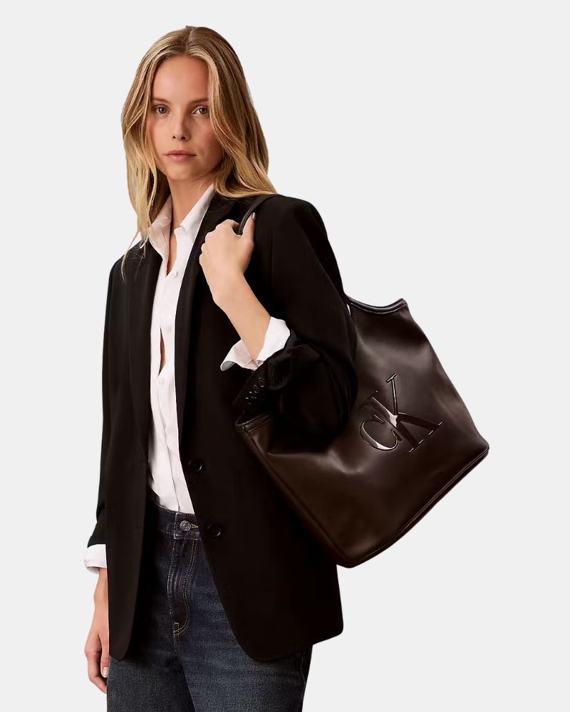 Bolsos Shopper Mujer CALVIN KLEIN Marrón LV04F3562GBAL