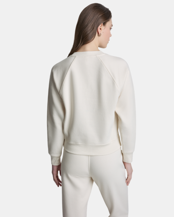 Sweatshirts de manga comprida para mulher DKNY bege DP6T1755