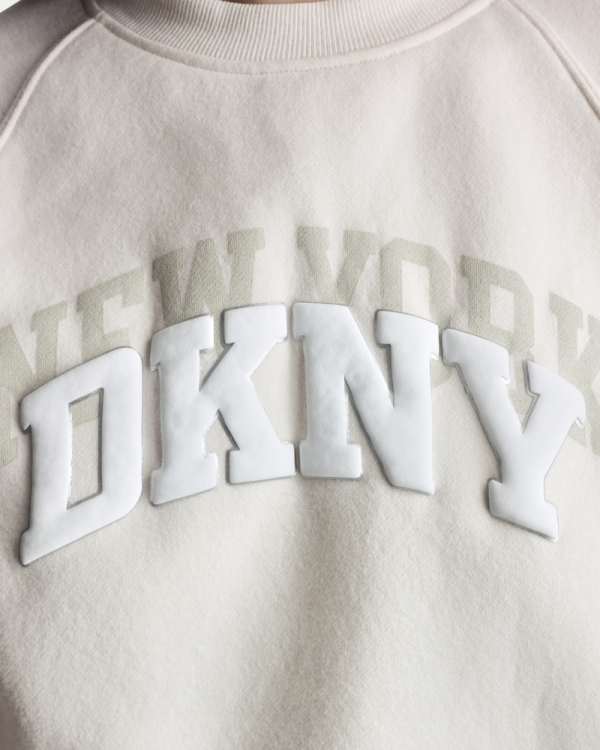 Sweatshirts de manga comprida para mulher DKNY bege DP6T1755