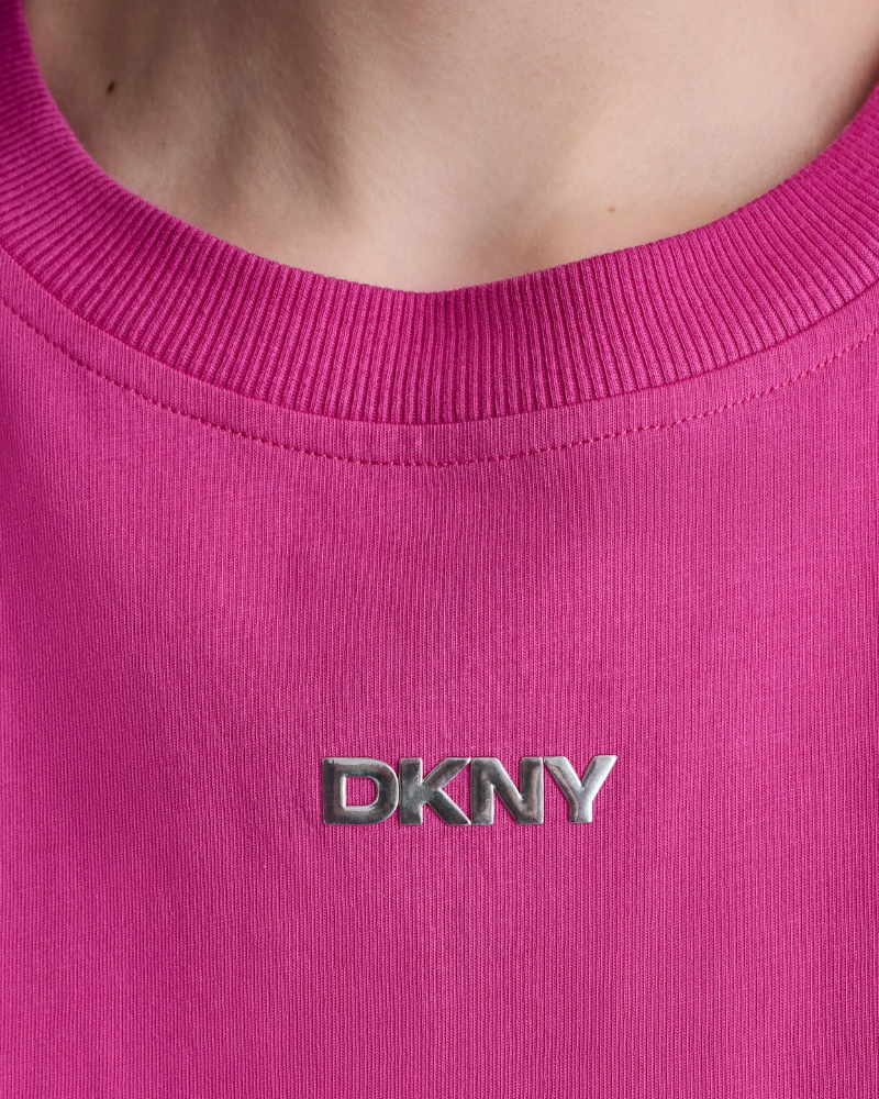 Roupa interior Manga curta Mulher DKNY Rosa DP6T1662