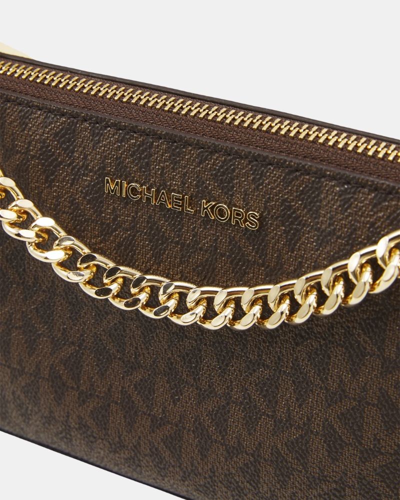 Bolsos Bandoleras Mujer MICHAEL KORS Marrón 32F1GJ6W6B JET SET