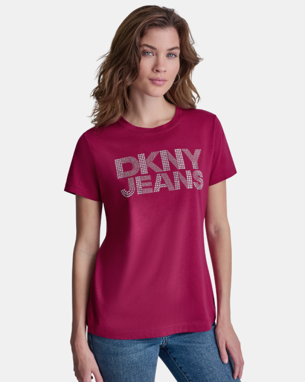 Camisetas Manga corta Mujer DKNY Rojo DJ6T1792