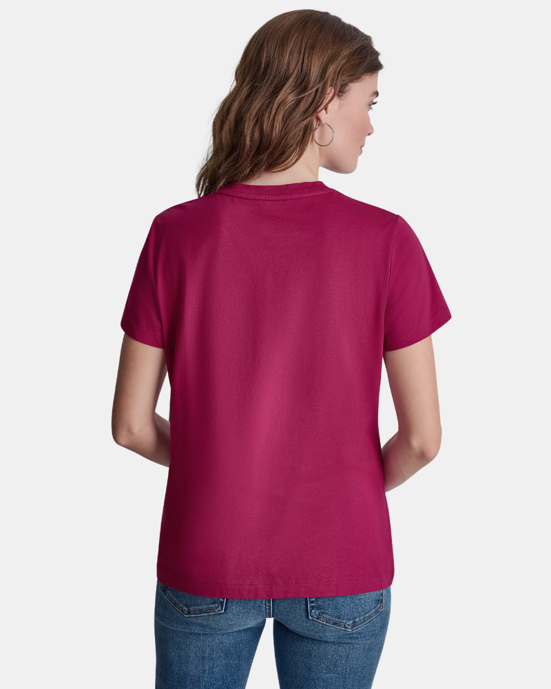 Camisetas Manga corta Mujer DKNY Rojo DJ6T1792