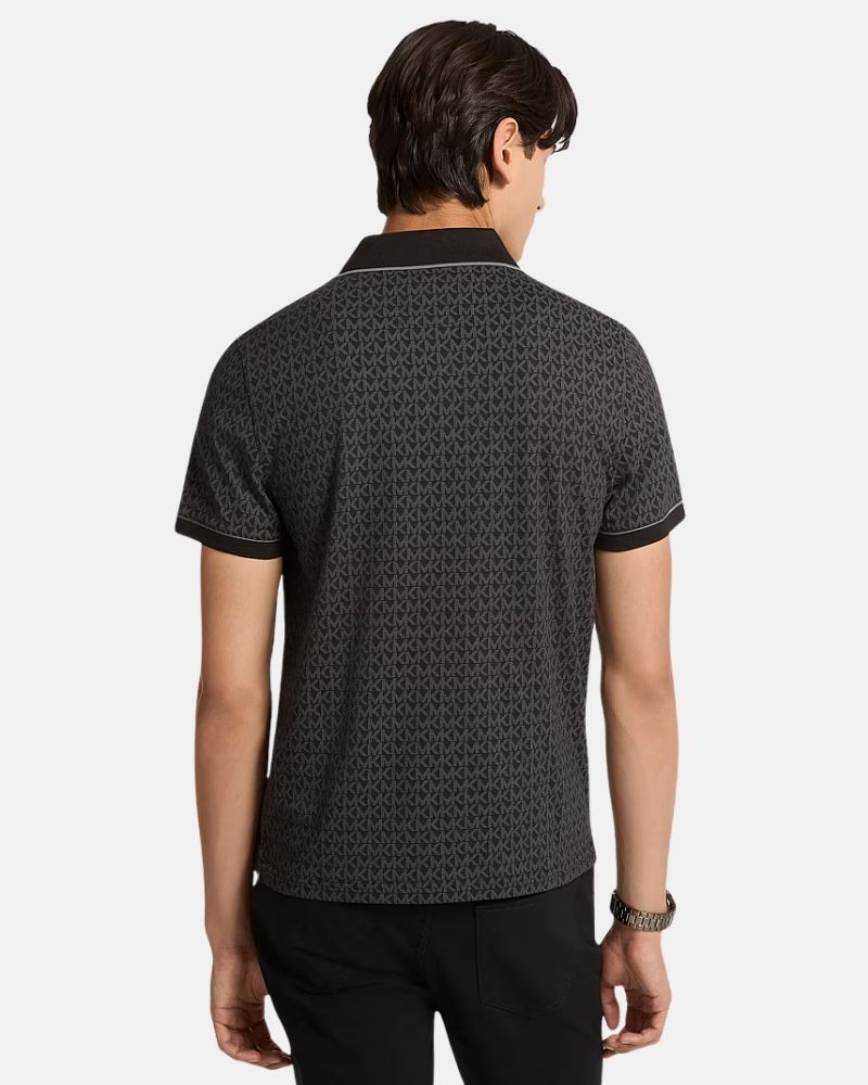 Camisetas Polos Hombre MICHAEL KORS Negro CS650V848T MK SIG GRAMERCY