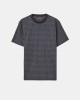 Camisetas de manga curta para homem MICHAEL KORS Preto CB9529A5KS