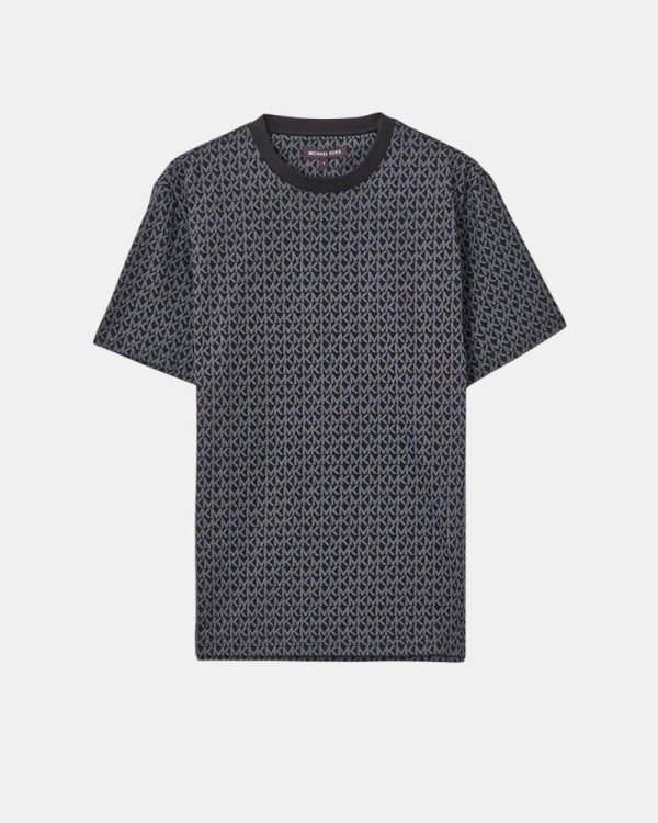 Camisetas de manga curta para homem MICHAEL KORS Preto CB9529A5KS