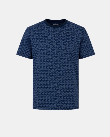 Camisetas Manga corta Hombre MICHAEL KORS Azul CS5529A5KS MK SIG