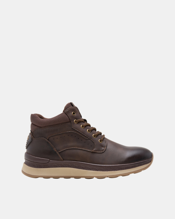 Botines Altos Hombre LOIS Marrón 64550