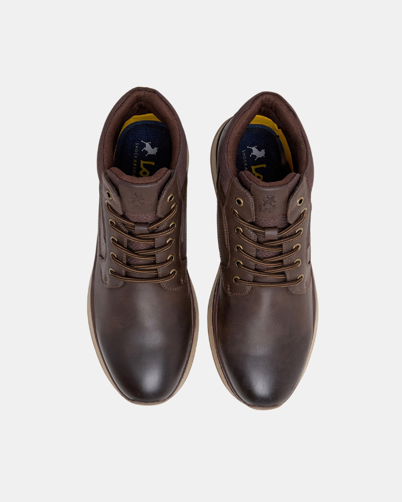 Botines Altos Hombre LOIS Marrón 64550