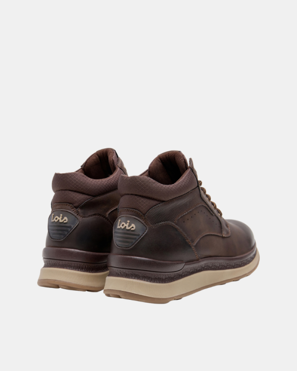 Botines Altos Hombre LOIS Marrón 64550