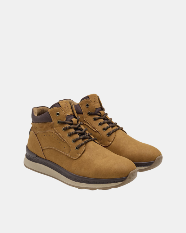 Botines Altos Hombre LOIS Marrón 64550
