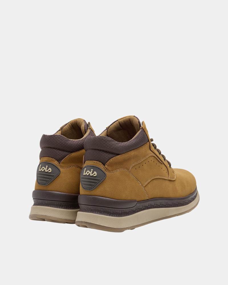Botines Altos Hombre LOIS Marrón 64550