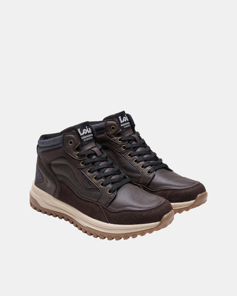 Botines Altos Hombre LOIS Marrón 64557