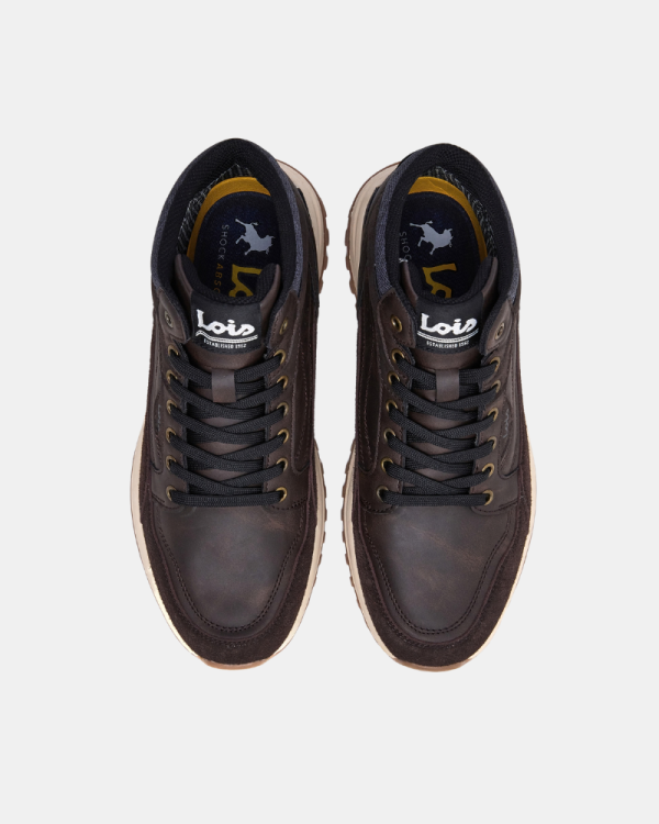 Botines Altos Hombre LOIS Marrón 64557