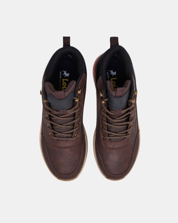 Botines Altos Hombre LOIS Marrón 64552