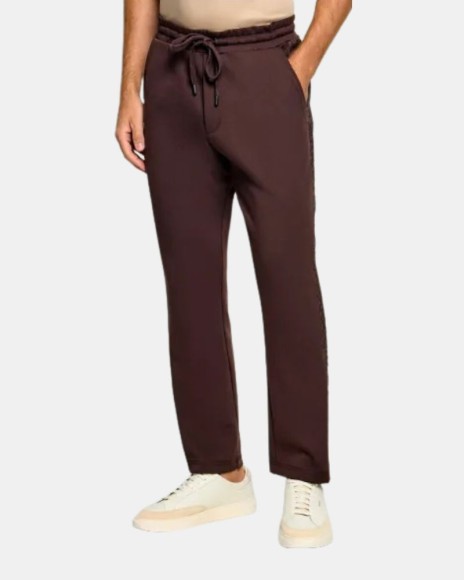 Pantalones Largos Chándal Hombre MICHAEL KORS Marrón CF552Q65MF SIG PANT