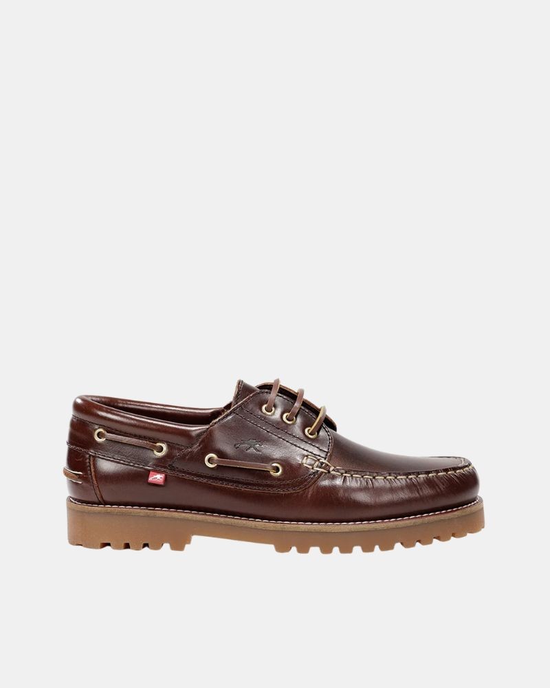 Zapatos Mocasines Hombre FLUCHOS Marrón F0054