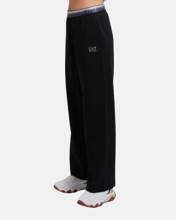 Pantalones Largos Chándal Mujer EA7 Negro 7W001517 AF12501