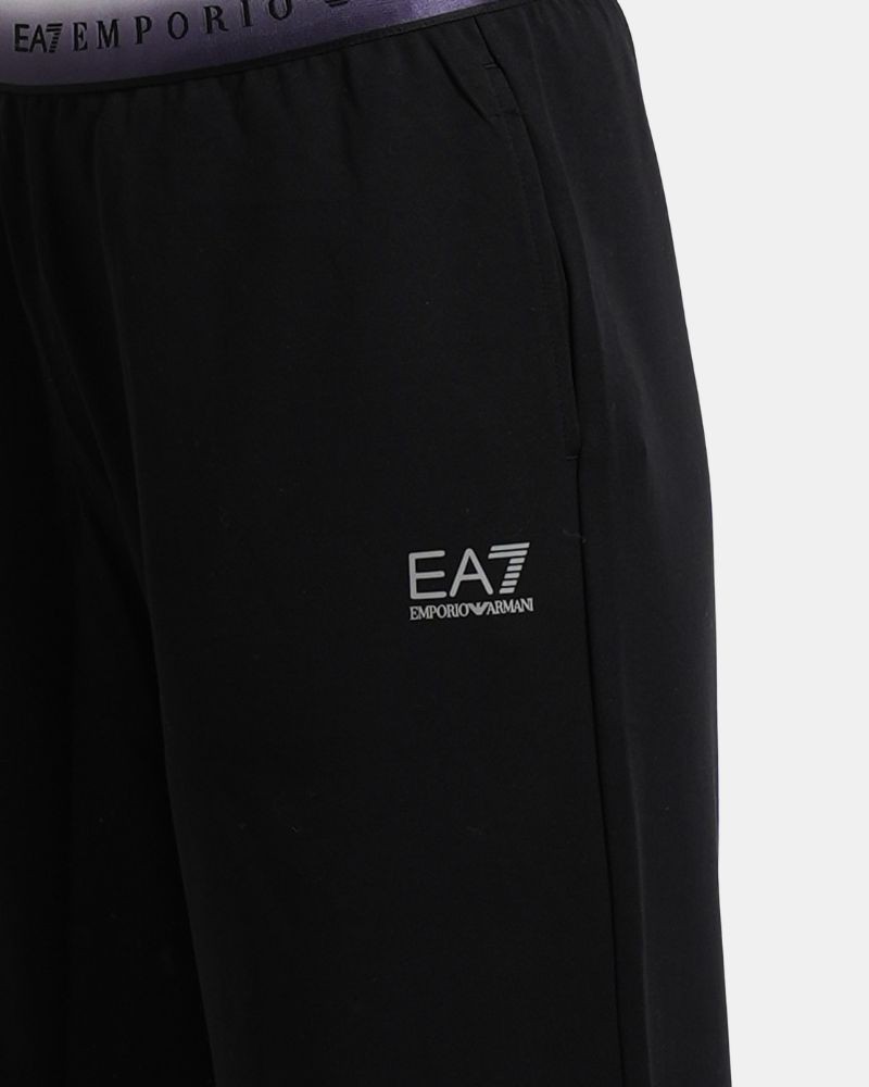 Pantalones Largos Chándal Mujer EA7 Negro 7W001517 AF12501