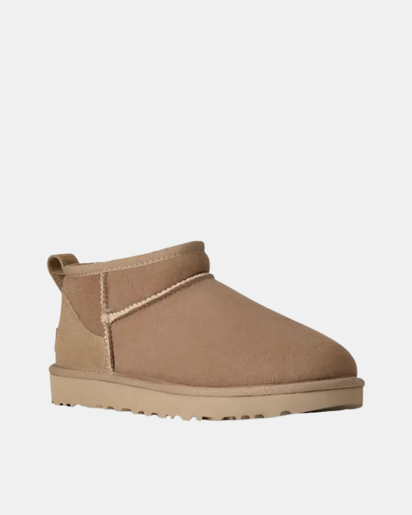 Botins australianos para mulher UGG Bege 1116109 CLASSIC ULTRA MINI