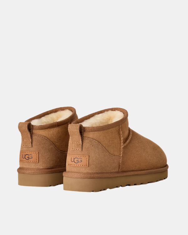Botins australianos para mulher UGG castanhos 1116109 CLASSIC ULTRA MINI