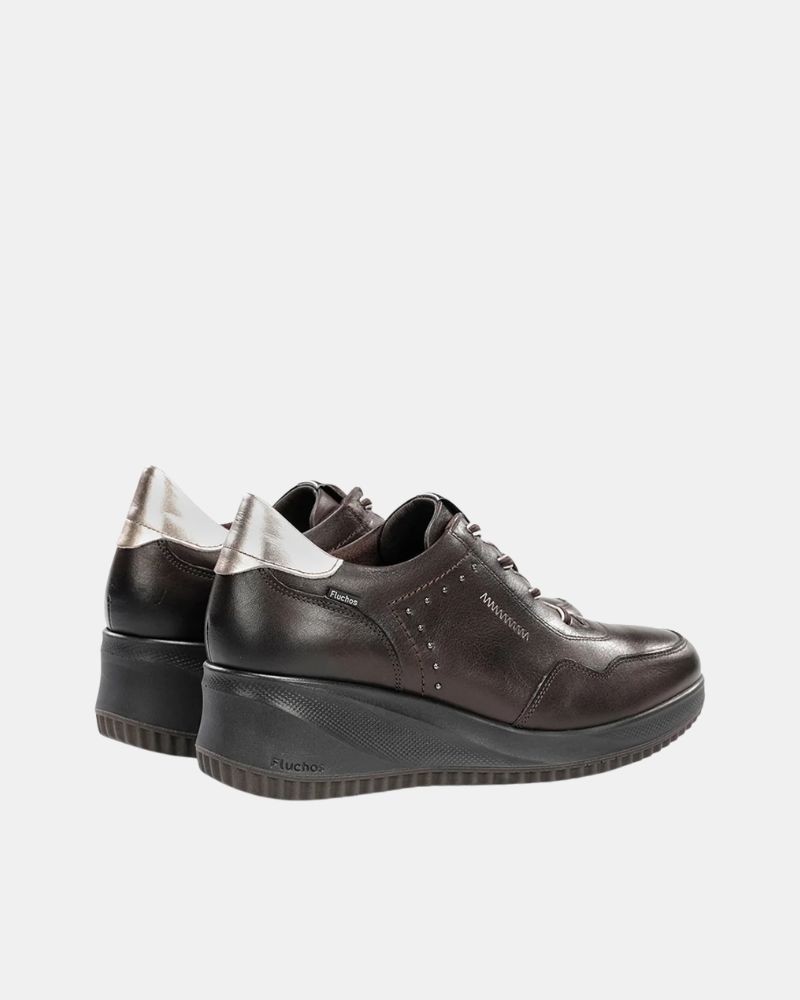 Sapatos Baixos Mulher FLUCHOS Castanho F2545