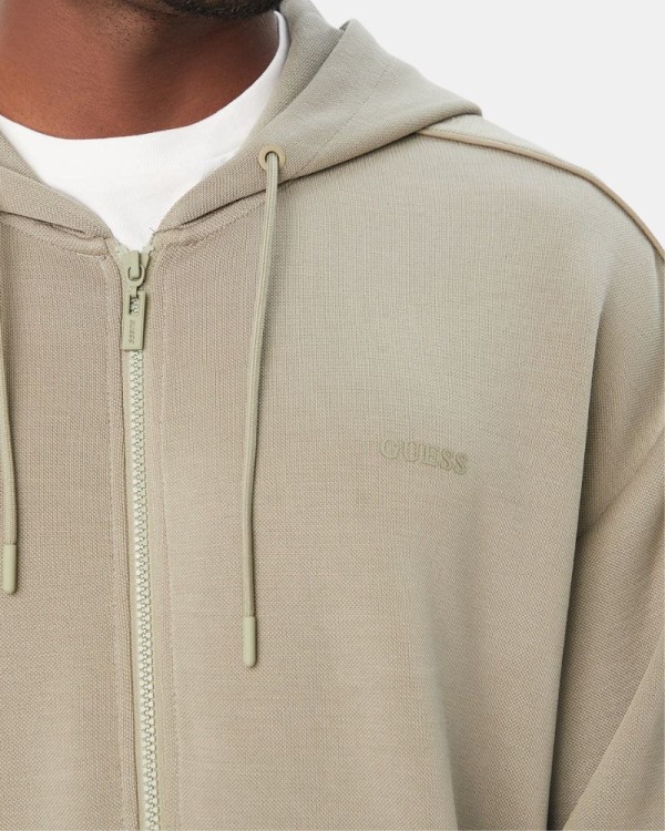 Casaco Hoodie Homem GUESS Verde Z6BQ08 K6549