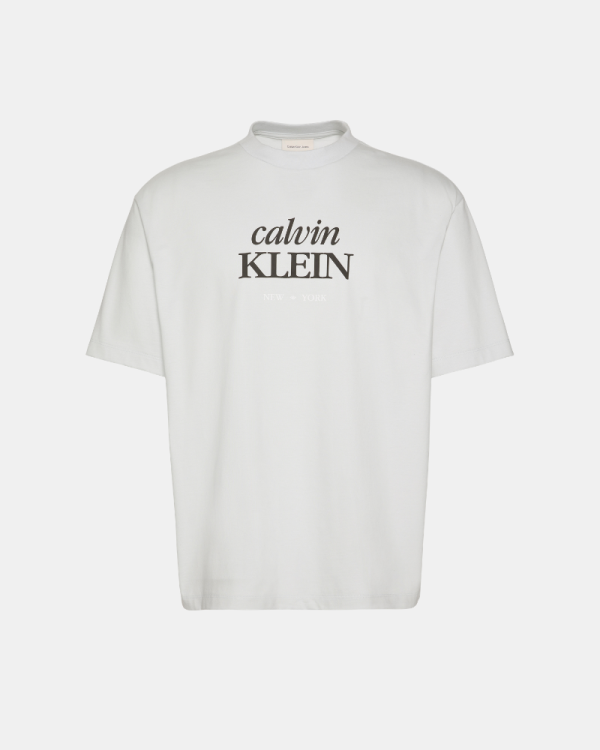 Camisetas Manga Curta Homem CALVIN KLEIN Branco LV04RF818GCIQ