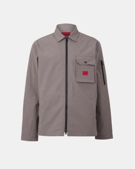 Abrigos Manga larga Hombre HUGO Gris 50482701 EMMOND