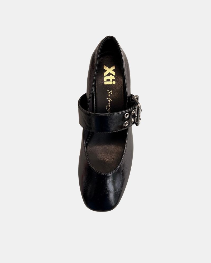 Zapatos Bailarinas Abiertos Mujer XTI Negro 146436