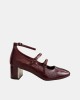 Sapatos Sabrinas Abertas Mulher XTI Bordô 146487