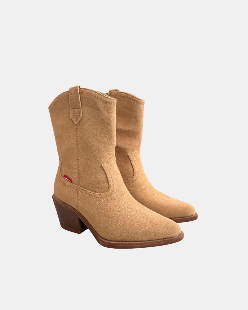 Botas Altas Cowboy Mujer LEVIS Beige VROS0021S DORIS