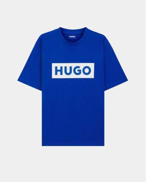 T-shirts de manga curta para Homem HUGO Azul *50522376 NICO