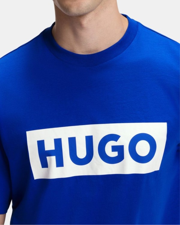 T-shirts de manga curta para Homem HUGO Azul *50522376 NICO