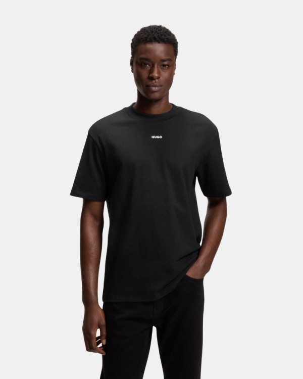 Camisetas Manga curta Homem HUGO Preto *50488330 DAPOLINO