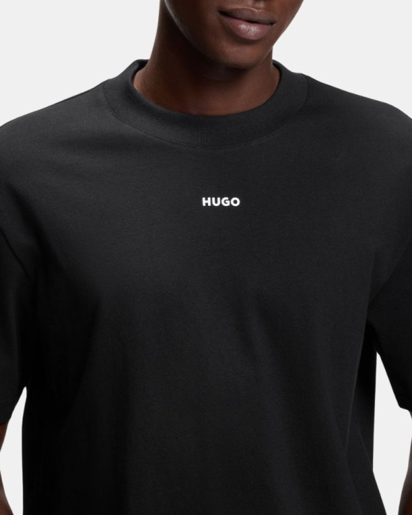 Camisetas Manga curta Homem HUGO Preto *50488330 DAPOLINO