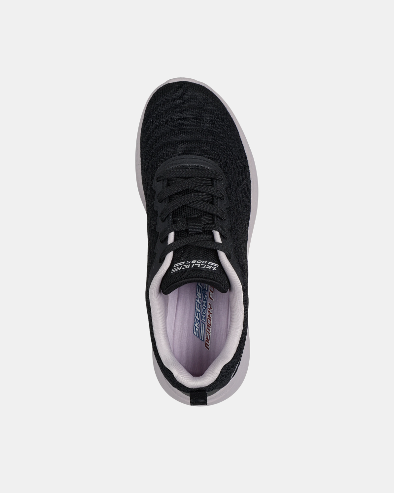 Sapatilhas Baixas Mulher SKECHERS Pretas 117731 BOBS MODA FLEX