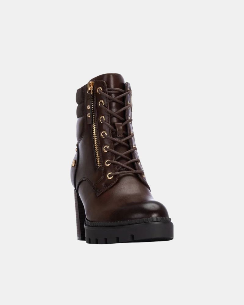 Botins Baixos Mulher XTI Castanho 146043
