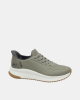 Sapatilhas Baixas Homem SKECHERS Verde 118424 BOBS SQUAD 4 DIRECT STEP