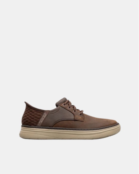 Zapatillas Bajas Hombre SKECHERS Marrón 205279 SLIP INS HYLAND
